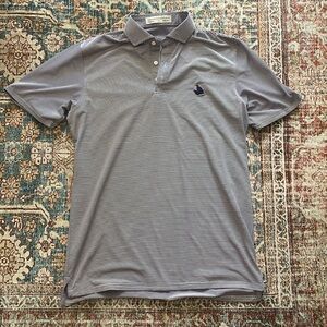 Men’s Holderness and Bourne Tailored Fit Golf Polo Medium Bird Logo